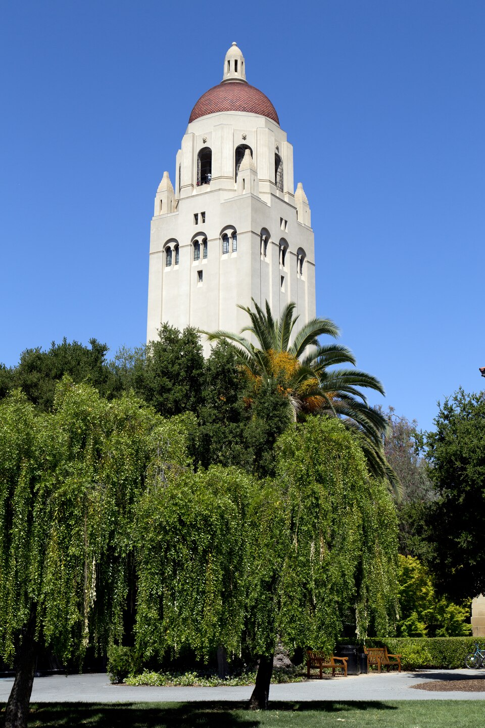 Hoover Tower at Stanford near Palo Alto